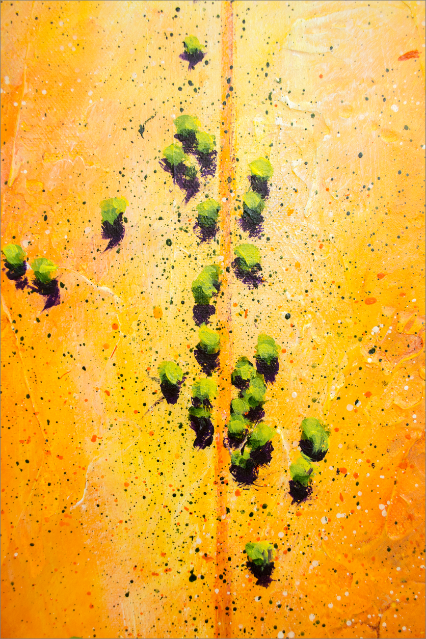 Detail | Landscape Painting "Gunbarrel Highway Northern Territory" By Louis Dalozzo