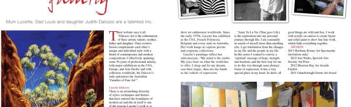 ﻿Find us in the next edition of Artist’s Palette Magazine – issue 65 on sale next week.