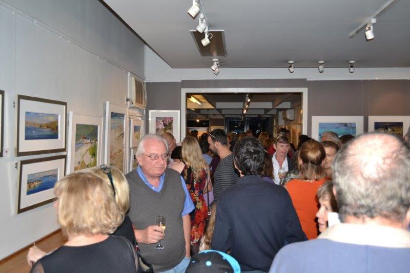 Light and Air Exhibition at Red Hill Gallery 2014 - Opening Night 02