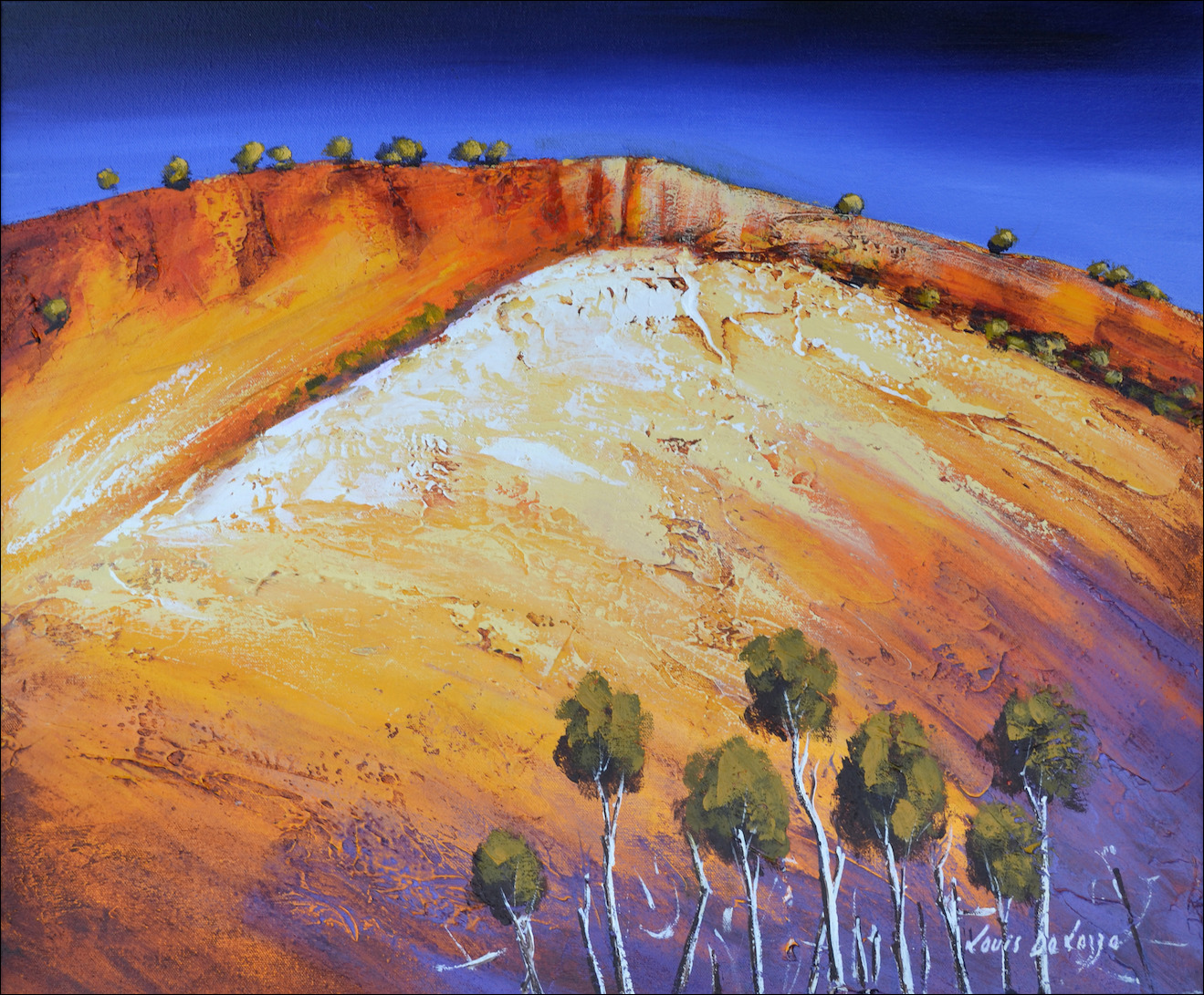 Landscape "Kimberley Glow" Original Artwork by Louis Dalozzo